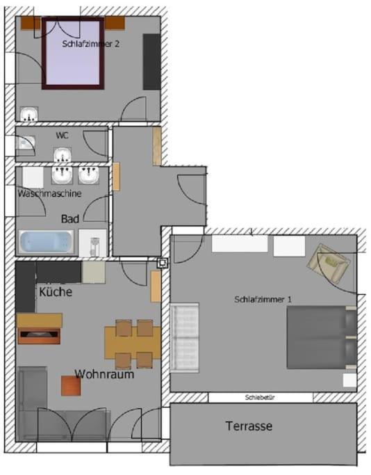 Ferienwohnung Hersbruck Wlan Free Parking Modern Zentral Und Natur Ngoại thất bức ảnh